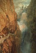 Joseph Mallord William Turner The Passage of the St.Gothard oil on canvas